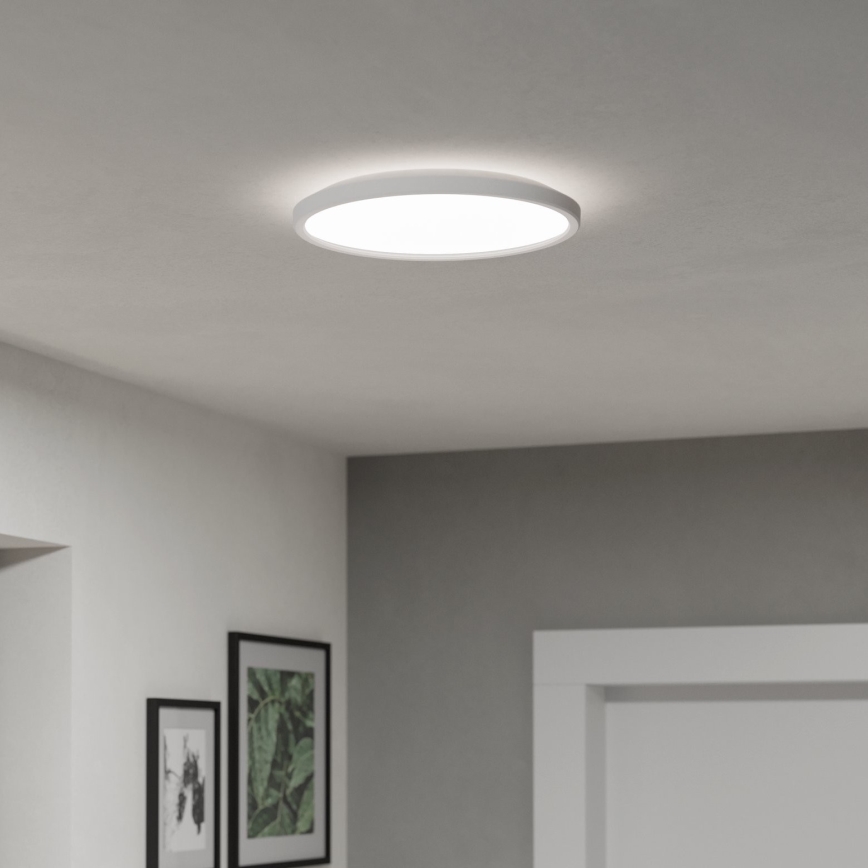 Eglo - LED loftlampe til badeværelse LED/13,9W/230V 2700/4000/6500K diameter 30 cm IP44 hvid