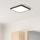 Eglo - LED loftlampe til badeværelse LED/13W/230V 2700/4000/6500K 29x29 cm IP44 sort