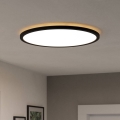Eglo - LED loftlampe til badeværelse LED/16,8W/230V 2700/4000/6500K diameter 50 cm IP44 sort