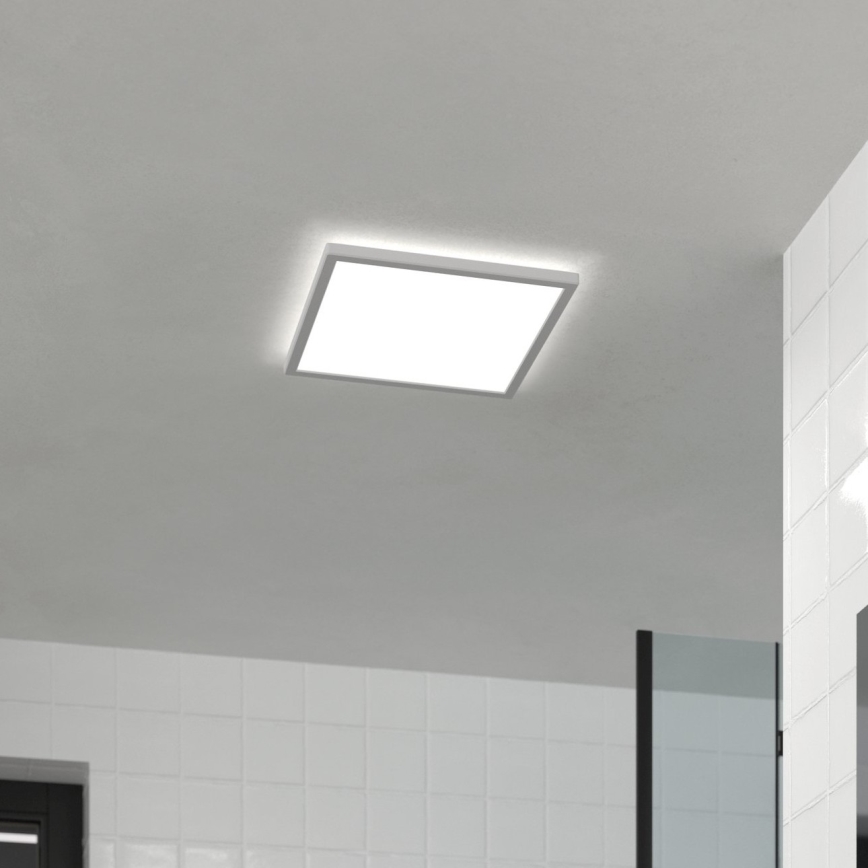 Eglo - LED loftlampe til badeværelse LED/17,6W/230V 2700K/4000K/6500K 39x39 cm IP44 hvid