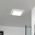 Eglo - LED loftlampe til badeværelse LED/17,6W/230V 2700K/4000K/6500K 39x39 cm IP44 hvid
