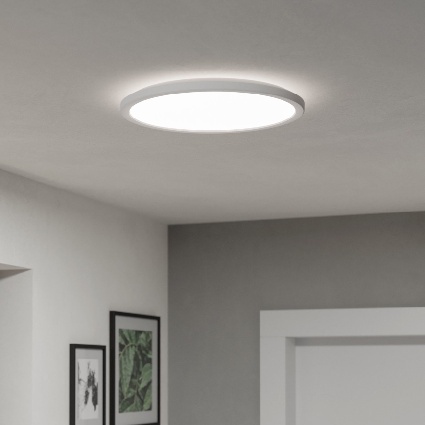 Eglo - LED loftlampe til badeværelse LED/18,5W/230V 2700/4000/6500K diameter 38,9 cm IP44 hvid
