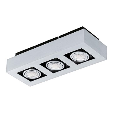 Eglo - LED loftsbelysning 3xGU10-LED/5W/230V