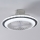Eglo - LED loftventilator dæmpbar LED/25,5W/230V hvid/grå 2700-6500K + fjernbetjening
