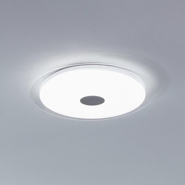 Eglo - LED lysdæmper loftslampe LED/24W/230V + Fjernbetjening