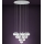 Eglo - LED lysekrone dæmpbar 18xLED/3,1W/230V