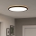 Eglo - LED m. RGBW-farver Loftlampe til badeværelse dæmpbar LED/16,8W/230V 2700-6500K diameter 50 cm IP44 sort ZigBee
