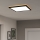 Eglo - LED m. RGBW-farver Loftlampe til badeværelse dæmpbar LED/17,6W/230V 2700-6500K 39x39 cm IP44 sort ZigBee