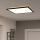 Eglo - LED m. RGBW-farver Loftlampe til badeværelse dæmpbar LED/17W/230V 2700-6500K 50x50cm IP44 sort ZigBee
