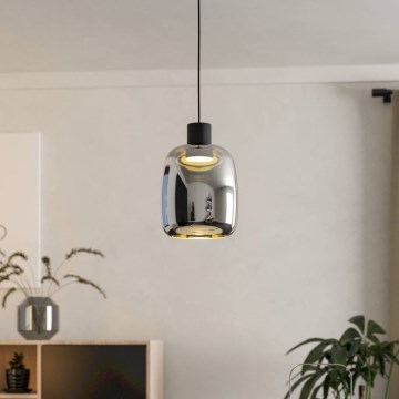 Eglo - LED m. RGBW-farver Pendel dæmpbar LED/3,7W/230V 2700-6500K sort ZigBee
