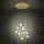 Eglo - LED pendel dæmpbar 10xLED/3W/230V 3000K diameter 58 cm guldfarvet