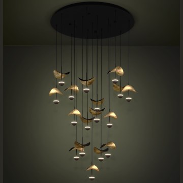 Eglo - LED pendel dæmpbar 17xLED/2,3W/230V 3000K diameter 78 cm