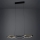 Eglo - LED pendel dæmpbar 2xLED/12,5W/230V + LED/15,5W 3000K sort