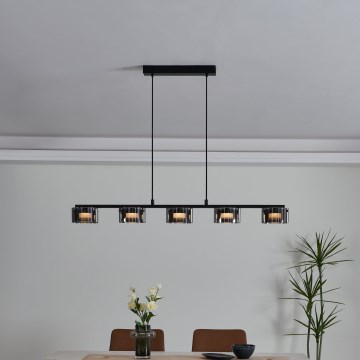 Eglo - LED pendel dæmpbar 5xLED/5,4W/230V