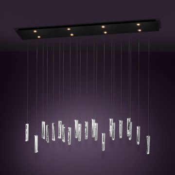 Eglo - LED pendel dæmpbar 8xLED/4,2W/230V 3000K transparent