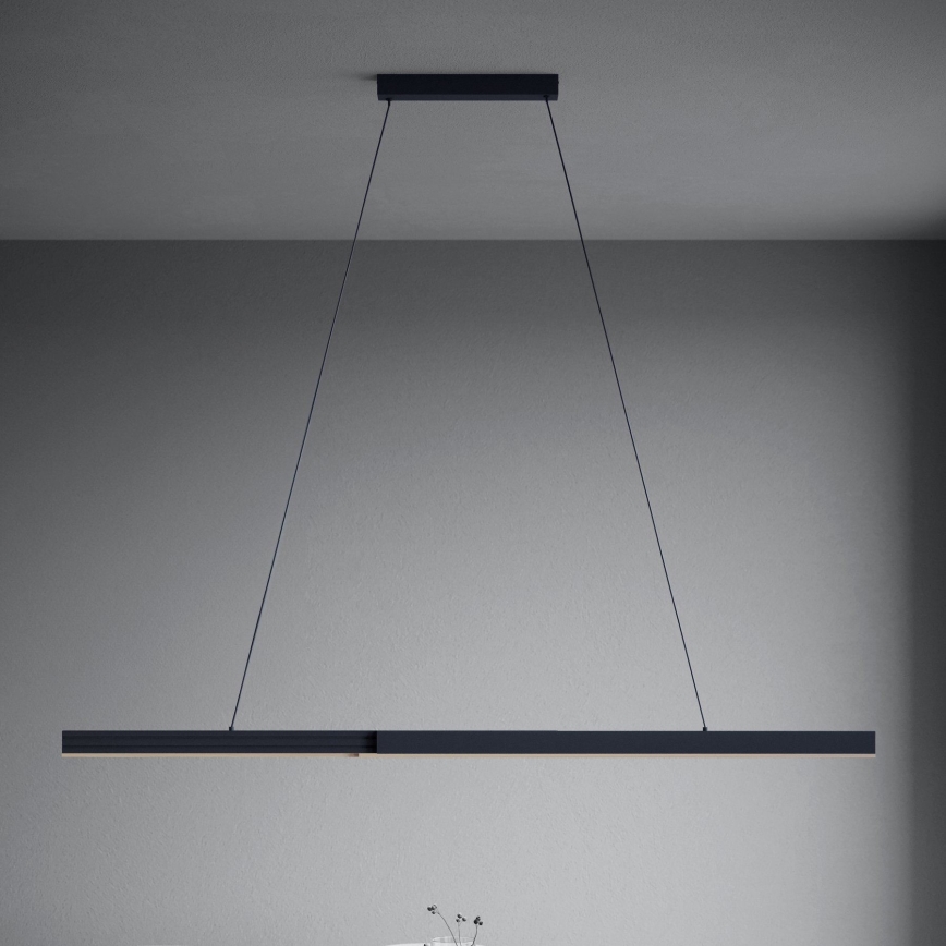 Eglo - LED pendel dæmpbar LED/20W/230V 3000K sort