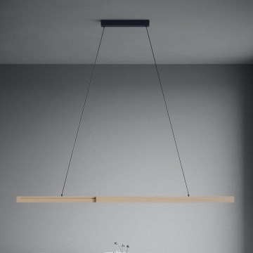 Eglo - LED pendel dæmpbar LED/21W/230V 3000K brun