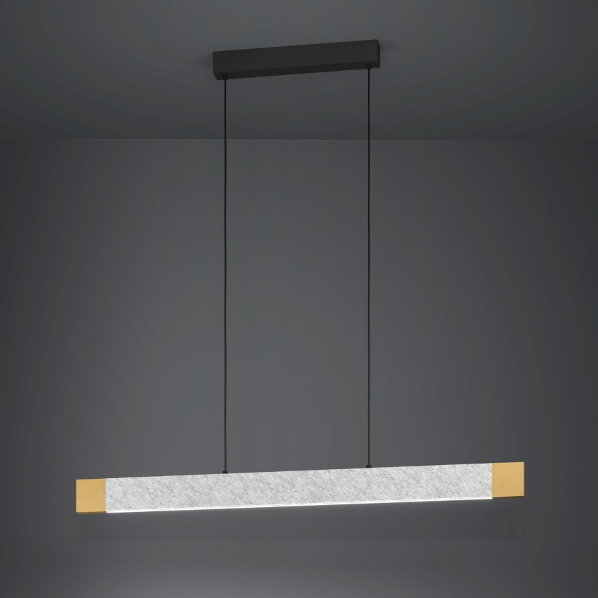 Eglo - LED pendel dæmpbar LED/22,2W/230V 3000K brun/grå
