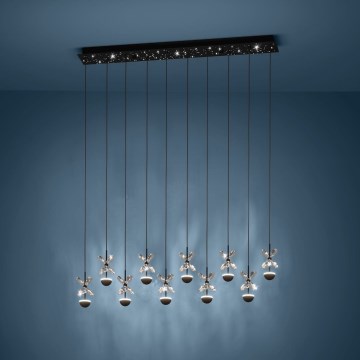 Eglo - LED pendel dæmpbar LED/23W/230V 3000K sort
