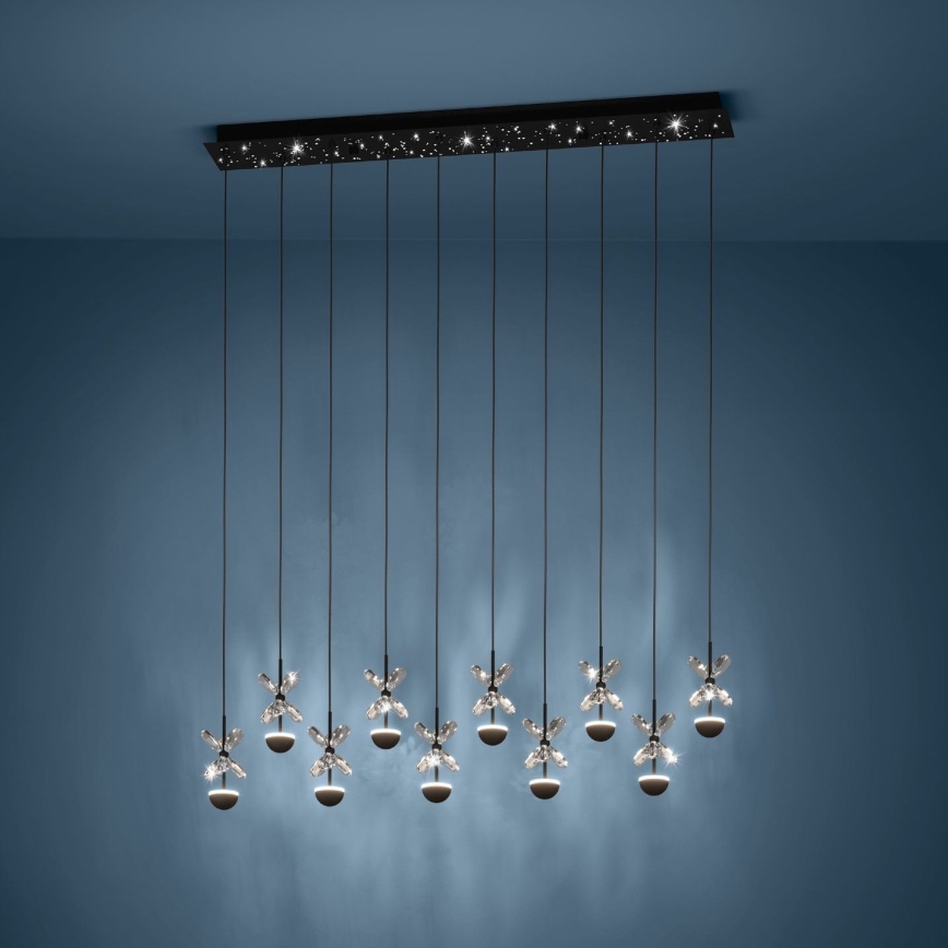 Eglo - LED pendel dæmpbar LED/23W/230V 3000K sort