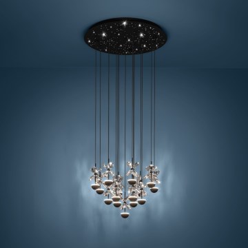 Eglo - LED pendel dæmpbar LED/27W/230V 3000K sort