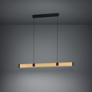 Eglo - LED pendel dæmpbar LED/28,8W/230V 3000K sort/brun