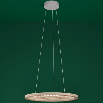 Eglo - LED pendel dæmpbar LED/36W/230V 4000K beige