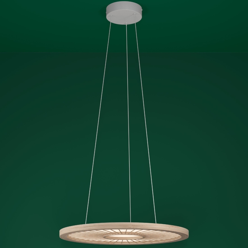 Eglo - LED pendel dæmpbar LED/36W/230V 4000K beige