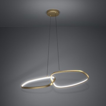 Eglo - LED pendel dæmpbar LED/37,5W/230V 3000K guldfarvet