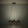 Eglo - LED pendel dæmpbar LED/72W/230V 3000K sort/guldfarvet
