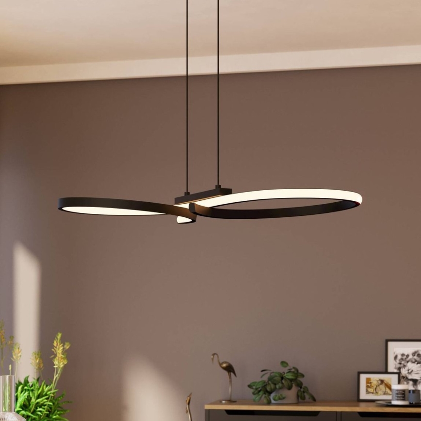Eglo - LED pendel LED/21W/230V 3000K sort
