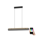 Eglo - LED pendel m. RGBW-farver dæmpbar LED/34W/230V 2700-6500K