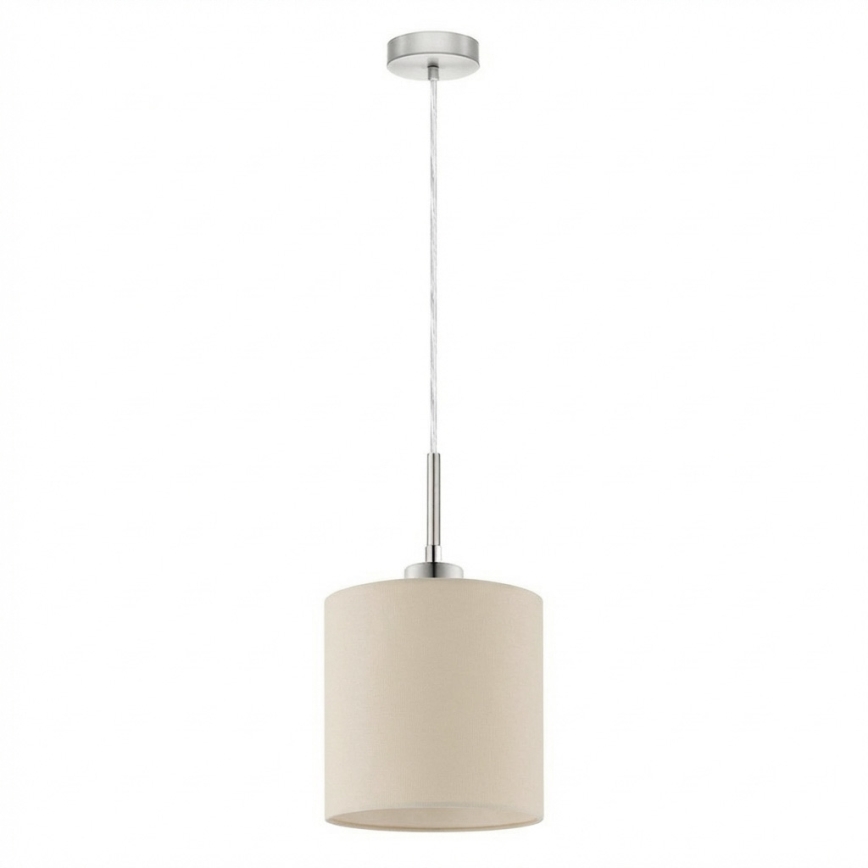 Eglo - LED-pendel med wire TUNJA 1xE27/60W/230V cremefarvet