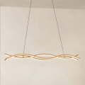 Eglo - LED-pendel med wireophæng LED/35W/230V beige