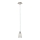 Eglo - LED pendel MY CHOICE 1xE14/4W/230V  mat krom/cremefarvet