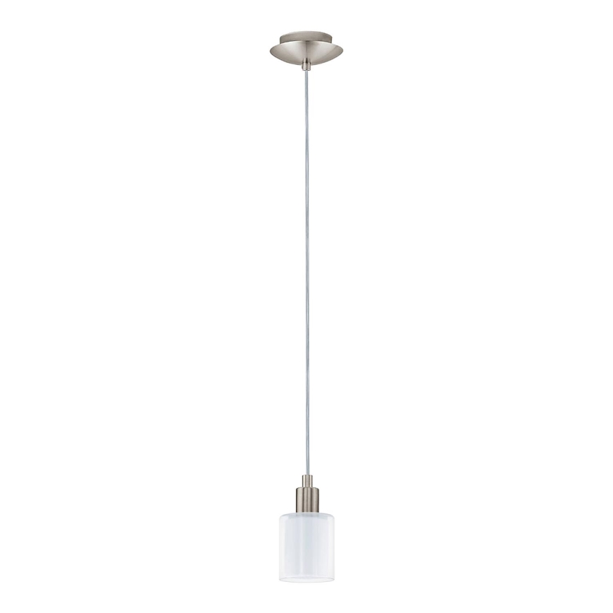 Eglo - LED pendel MY CHOICE 1xE14/4W/230V  mat krom/hvid
