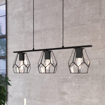 Eglo - LED-pendel på kabel 3xE27/40W/230V