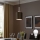 Eglo - LED pendel TUNJA 1xE27/60W/230V brun