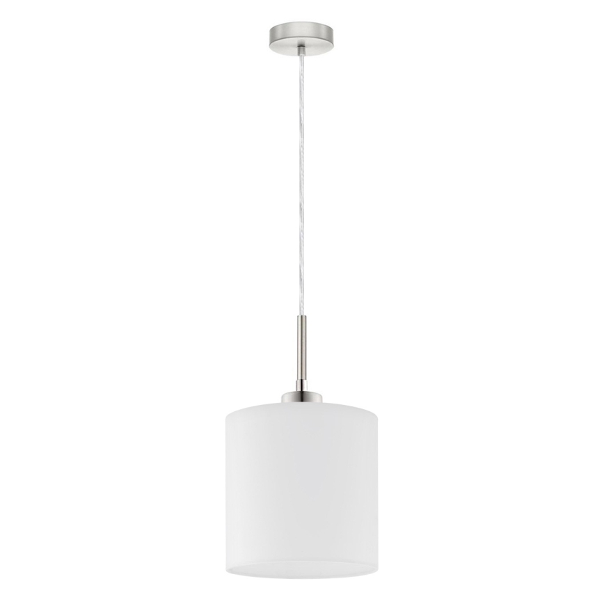 Eglo - LED pendel TUNJA 1xE27/60W/230V hvid