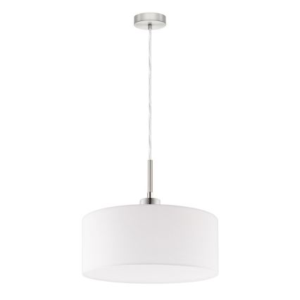 Eglo - LED pendel TUNJA 1xE27/60W/230V hvid
