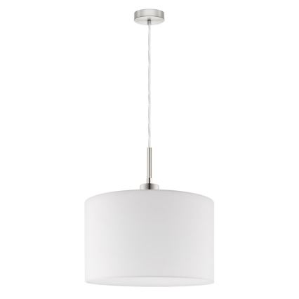 Eglo - LED pendel TUNJA 1xE27/60W/230V hvid