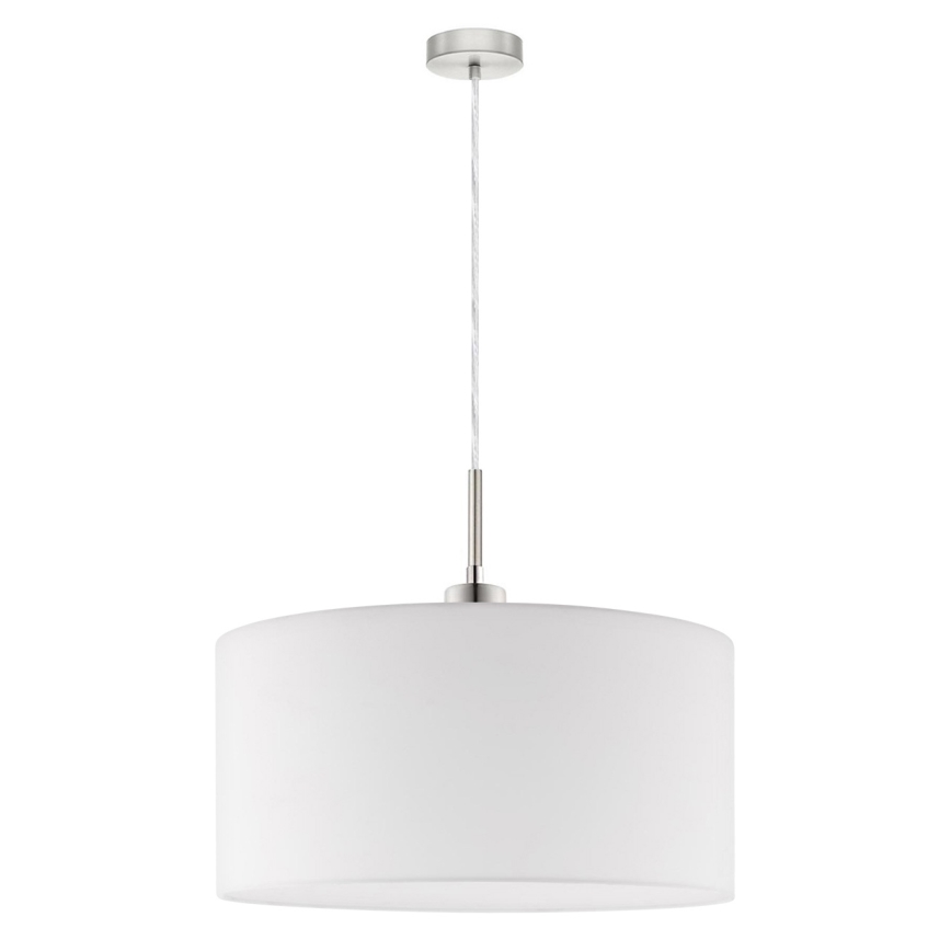 Eglo - LED pendel TUNJA 1xE27/60W/230V hvid