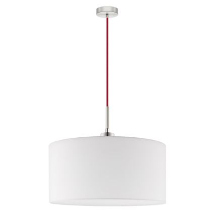 Eglo - LED pendel TUNJA 1xE27/60W/230V hvid