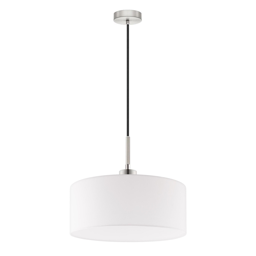 Eglo - LED pendel TUNJA 1xE27/60W/230V hvid