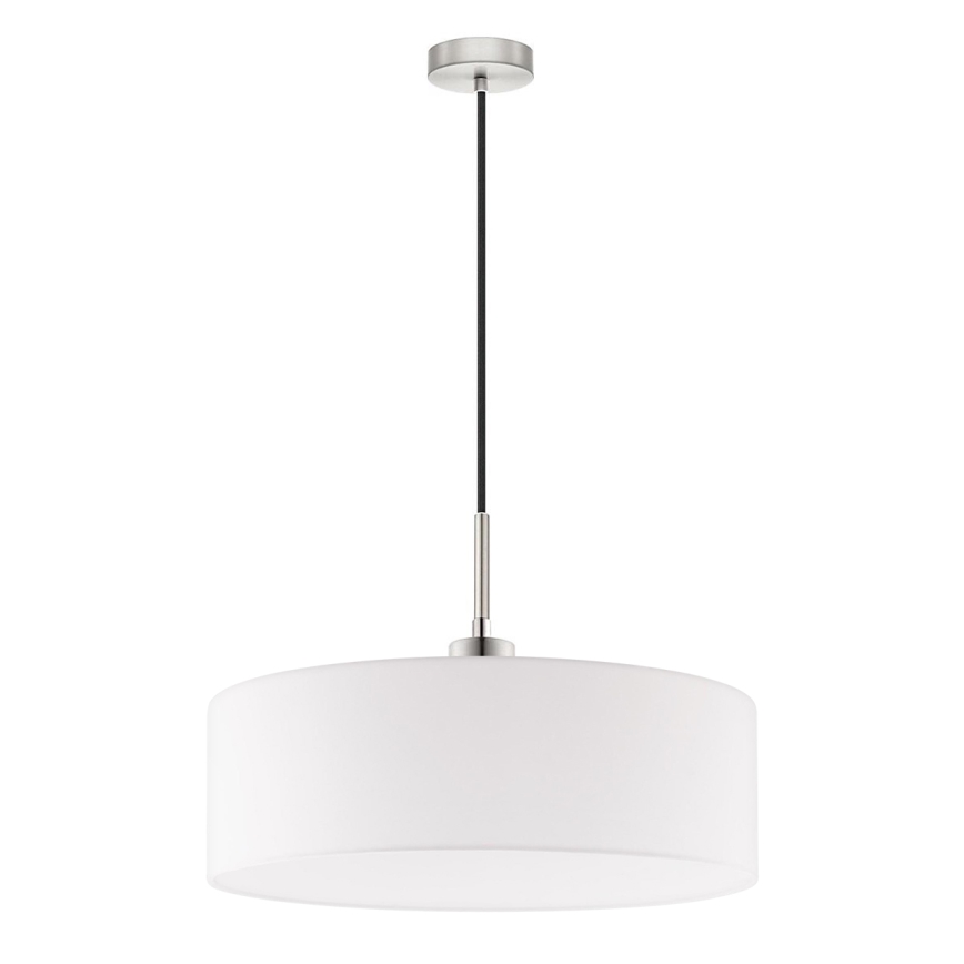 Eglo - LED pendel TUNJA 1xE27/60W/230V hvid