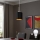 Eglo - LED pendel TUNJA 1xE27/60W/230V sort