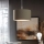 Eglo - LED pendel TUNJA 1xE27/60W/230V taupe