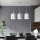 Eglo - LED pendel TUNJA 3xE27/60W/230V hvid