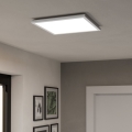 Eglo - LED RGBW Dæmpbar badeværelsesloftlampe LED/17,6W/230V 2700-6500K 39x39 cm IP44 hvid ZigBee