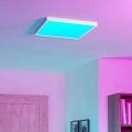 Eglo - LED RGBW dæmpbar badeværelsesloftlampe LED/17,8W/230V 2700-6500K Ø 39 cm IP44 hvid